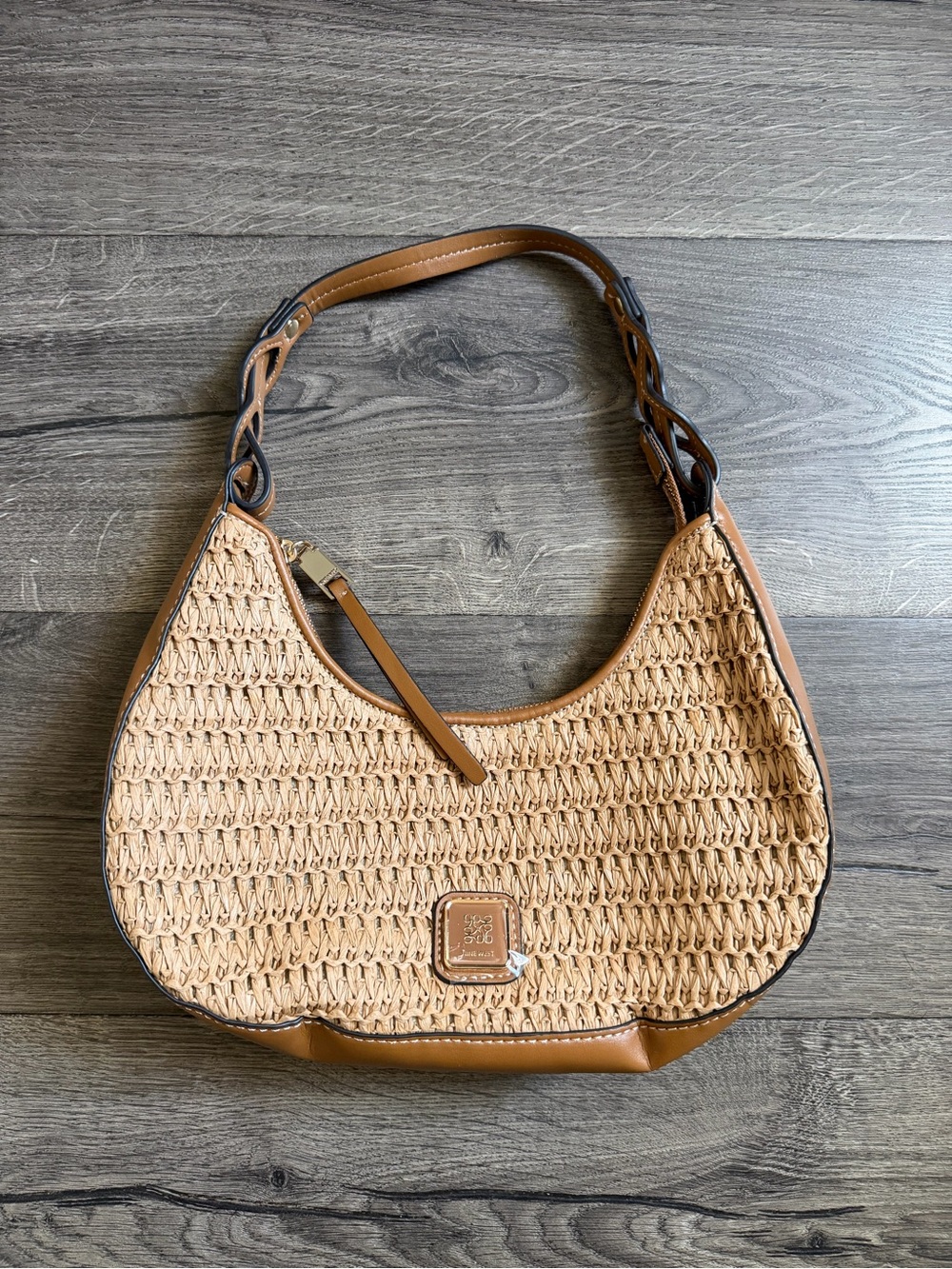Nine West Nefi Shoulder brown bags